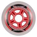 POWERSLIDE PS One 90xil./82A Rodakia me Rouleman & Spacer - Kokkino